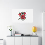 Matte Stretched Canvas - Snake Wall Art