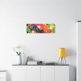 Abstract Art Matte Stretched Canvas — Modern Wall Decor