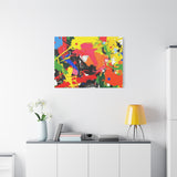 Abstract Art Matte Stretched Canvas — Modern Wall Decor