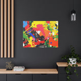 Abstract Art Matte Stretched Canvas — Modern Wall Decor