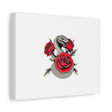 Matte Stretched Canvas - Snake Wall Art