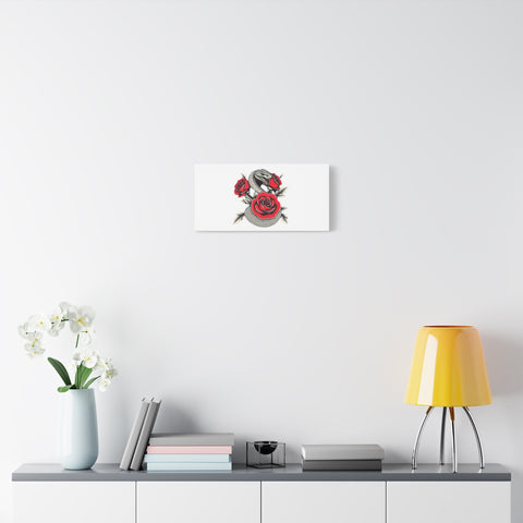 Matte Stretched Canvas - Snake Wall Art