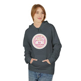 Pretty To Stress Hoodie — Pastel Aesthetic Comfort Pullover