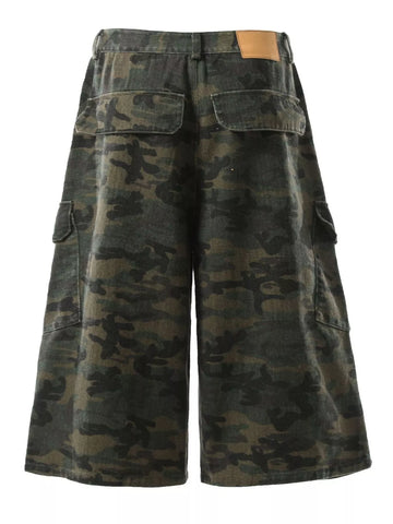 Men's Camouflage Cargo Capris