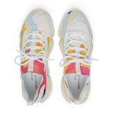 Men's Mesh Sneakers — Colorful Marble Athletic Shoes