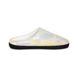 Pastel Brushstroke Men's Indoor Slippers — Soft Cozy Home Shoes