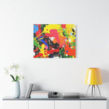 Abstract Art Matte Stretched Canvas — Modern Wall Decor