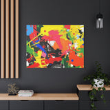 Abstract Art Matte Stretched Canvas — Modern Wall Decor