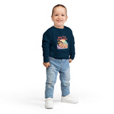 Nap Time Champion Toddler Sweatshirt — Cute Sleeping Baby Graphic