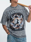 Men's Vintage Graphic Washed T-Shirt