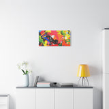 Abstract Art Matte Stretched Canvas — Modern Wall Decor