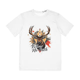 Deer Illustration Tee — "Follow No Path" Graphic Men’s Shirt