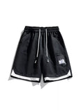 Men's Plus Size Drawstring Casual Cargo Shorts
