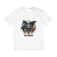 Men's Wolf Graphic Tee - "The Wild Returns" Nature-Lovers Shirt