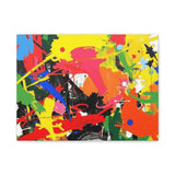 Abstract Art Matte Stretched Canvas — Modern Wall Decor