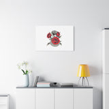 Matte Stretched Canvas - Snake Wall Art