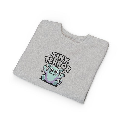 Tiny Terror Toddler Sweatshirt – Cute Monster Kids Pullover