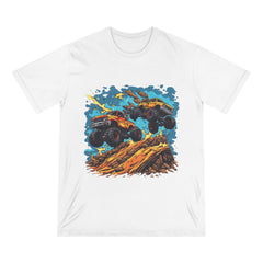 Monster Truck Jump T-Shirt — Off‑Road Stunt Graphic Tee for Kids & Fans