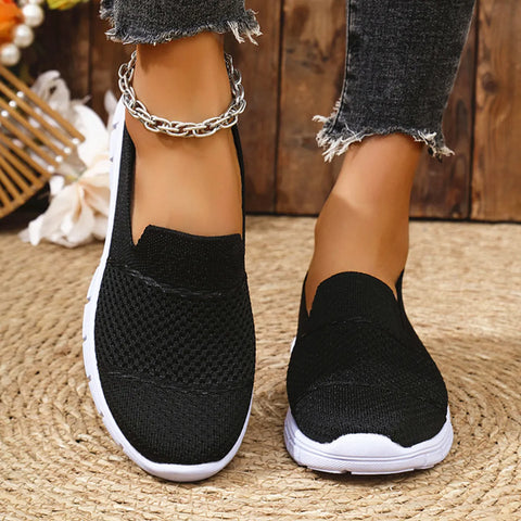 Breathable Mesh Athletic Slip-Ons
