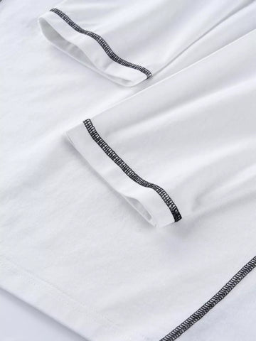 Men's Letter Graphic Long Sleeve T-Shirt