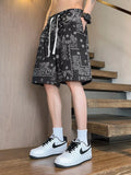 Men's Plus Size Drawstring Loose Fit Shorts