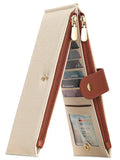 Dual Zipper Long Wallet