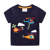 Children's Helicopter Short Sleeve T-Shirt