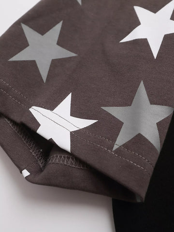 Men's Star Raglan Sleeve T-Shirt
