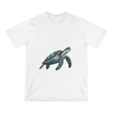 Sea Turtle Illustration T-Shirt – Eco Ocean Wildlife Tee