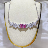 2 Carat 925 Sterling Silver Moissanite Necklace