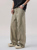 Men's Vintage Wash Wide Leg Pants