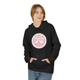 Pretty To Stress Hoodie — Pastel Aesthetic Comfort Pullover