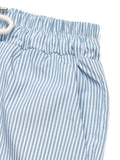 Drawstring Striped Wide Leg Cargo Pants