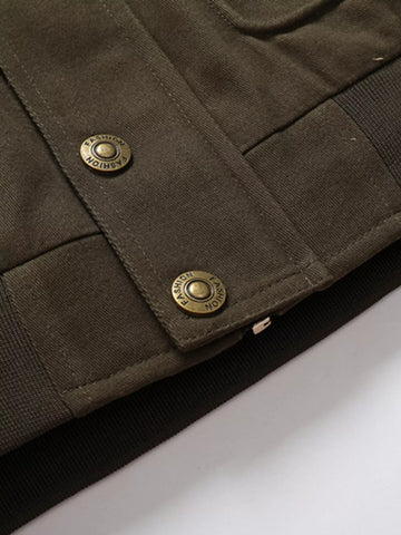 Men's Warm Sherpa Lined Jacket