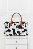 Animal Print Brushed Weekender Bag