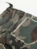 Men's Camouflage Wide-Leg Pants