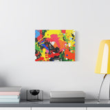 Abstract Art Matte Stretched Canvas — Modern Wall Decor