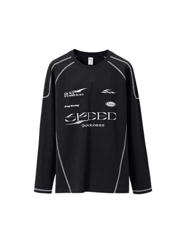 Men's Letter Graphic Long Sleeve T-Shirt
