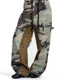 Men's Camouflage Leopard Patchwork Cargo Pants