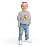 Nap Time Champion Toddler Sweatshirt — Cute Sleeping Baby Graphic