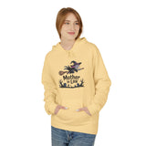 Mother-in-Law Halloween Hoodie — Witch Broom Graveyard Sweatshirt