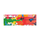 Abstract Color Splash Matte Canvas Print — Vibrant Modern Wall Art