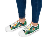 Tropical Floral Women's Low Top Sneakers