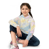 Pastel Brushstroke Kids Hoodie