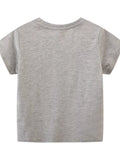 Children's Dinosaur Graphic Short Sleeve T-Shirt