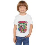 Toddler T-Shirt — "Mommy's Little Terror" Colorful Skate Monster Tee