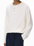 Men's Long Sleeve Henley T-Shirt