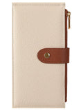 Dual Zipper Long Wallet
