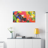 Abstract Art Matte Stretched Canvas — Modern Wall Decor