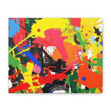 Abstract Art Matte Stretched Canvas — Modern Wall Decor